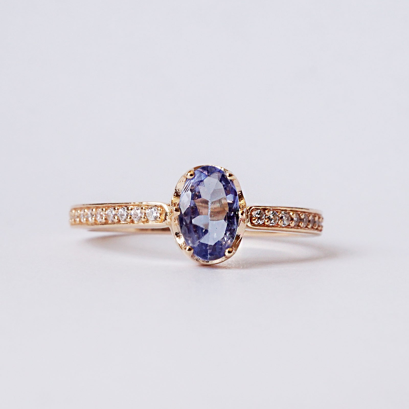 Tanzanite Midnight Ring