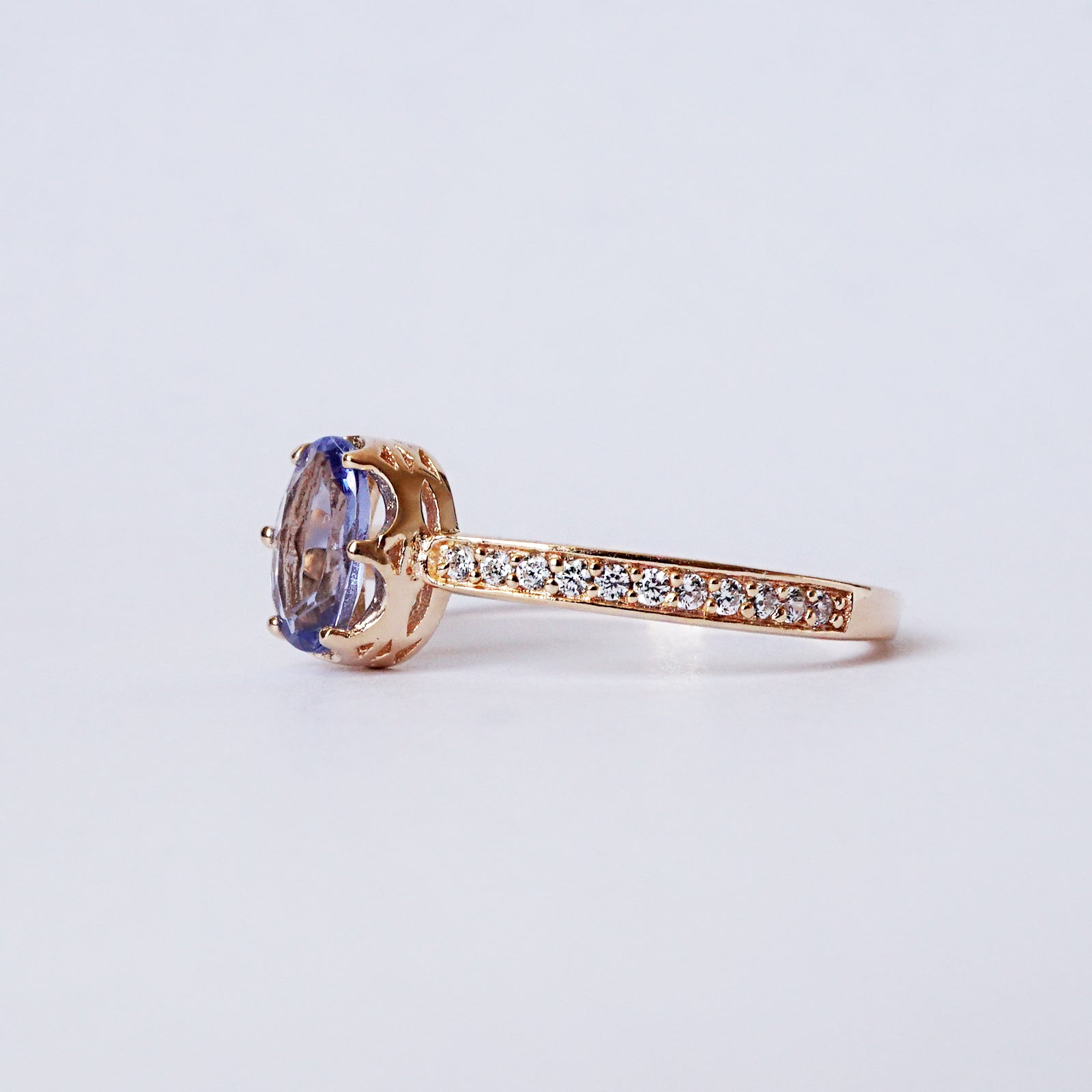 Tanzanite Midnight Ring