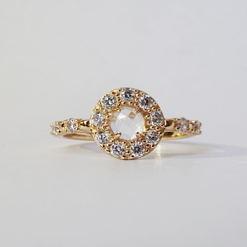 Topaz Mirror Ring