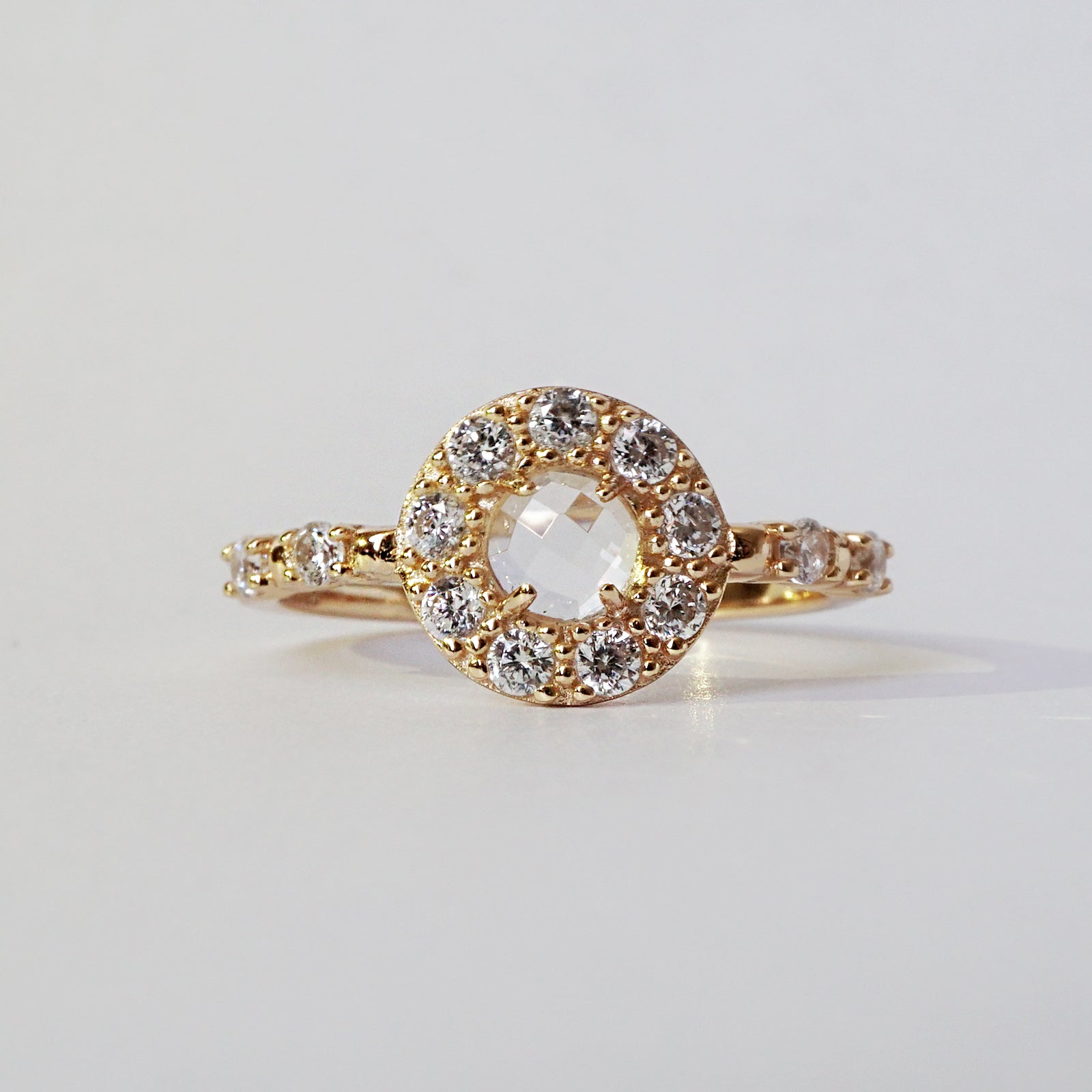 Topaz Mirror Ring