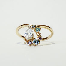 Load image into Gallery viewer, Oceanic Curve Ring
