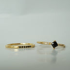 Black Queen Ring Set