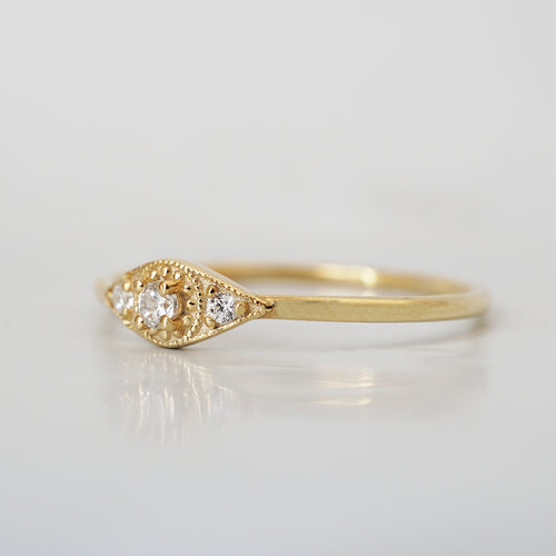 14kt Florence Dainty Diamond Ring