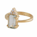 Mireya Green Amethyst Ring