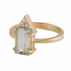 Mireya Green Amethyst Ring