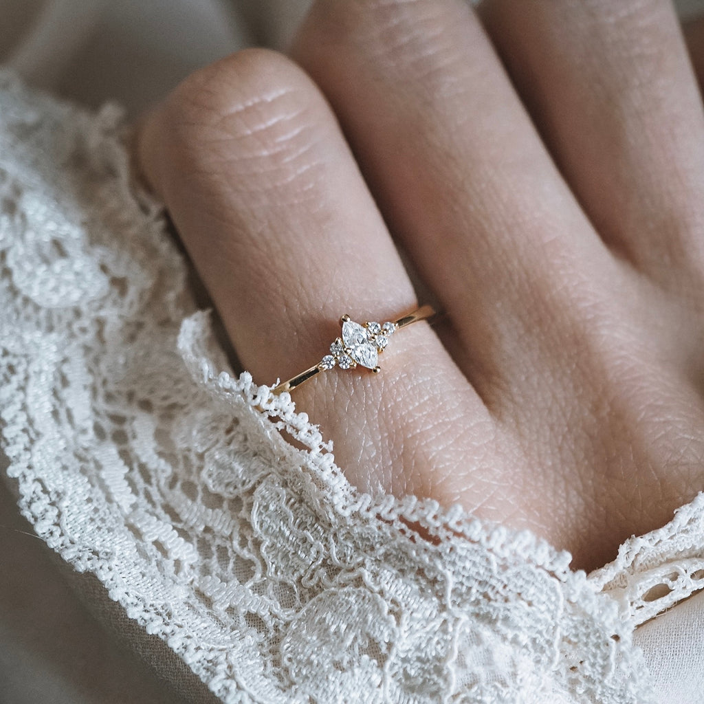 Dainty Marquise Ring