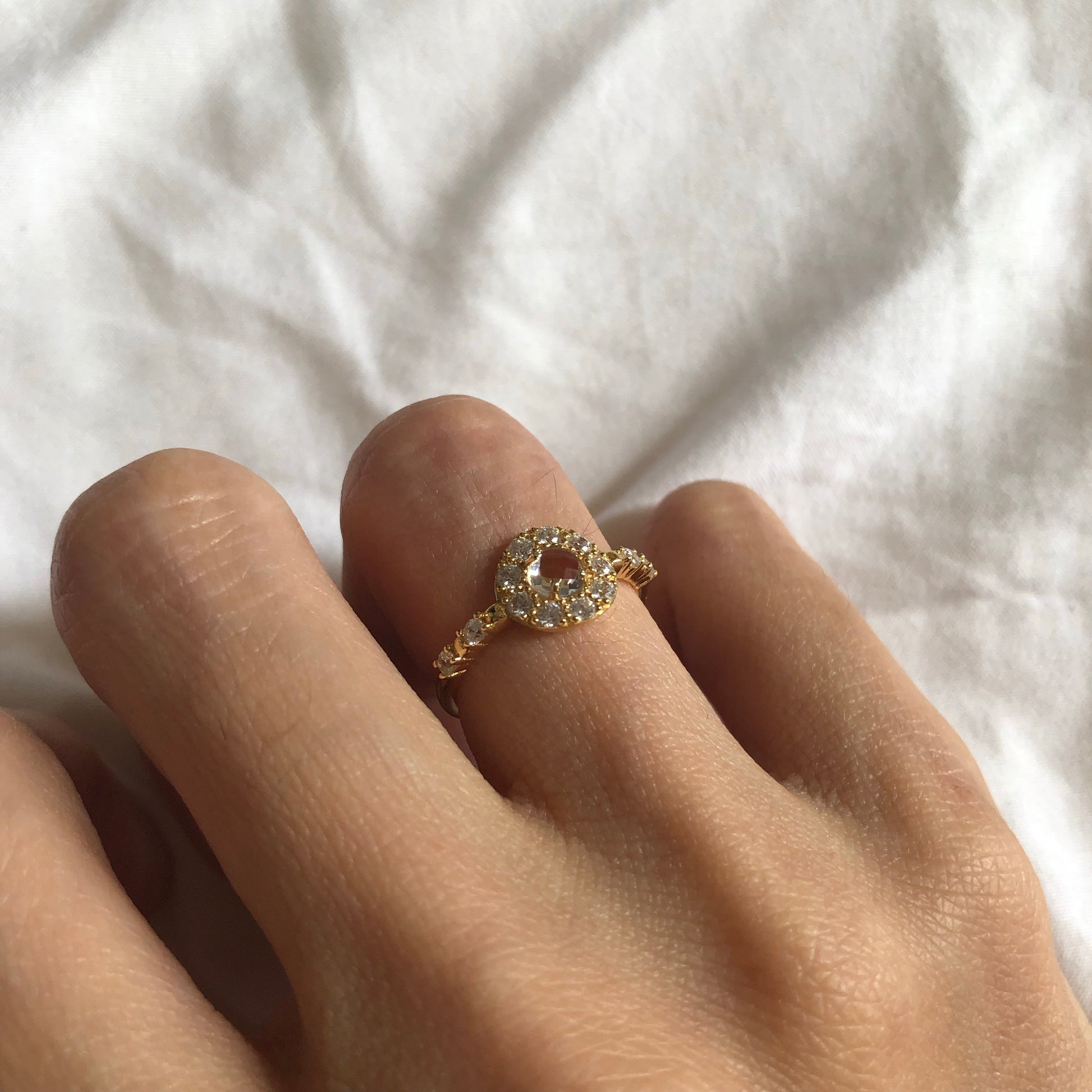 Topaz Mirror Ring