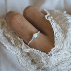 14kt Opal Angel Ring