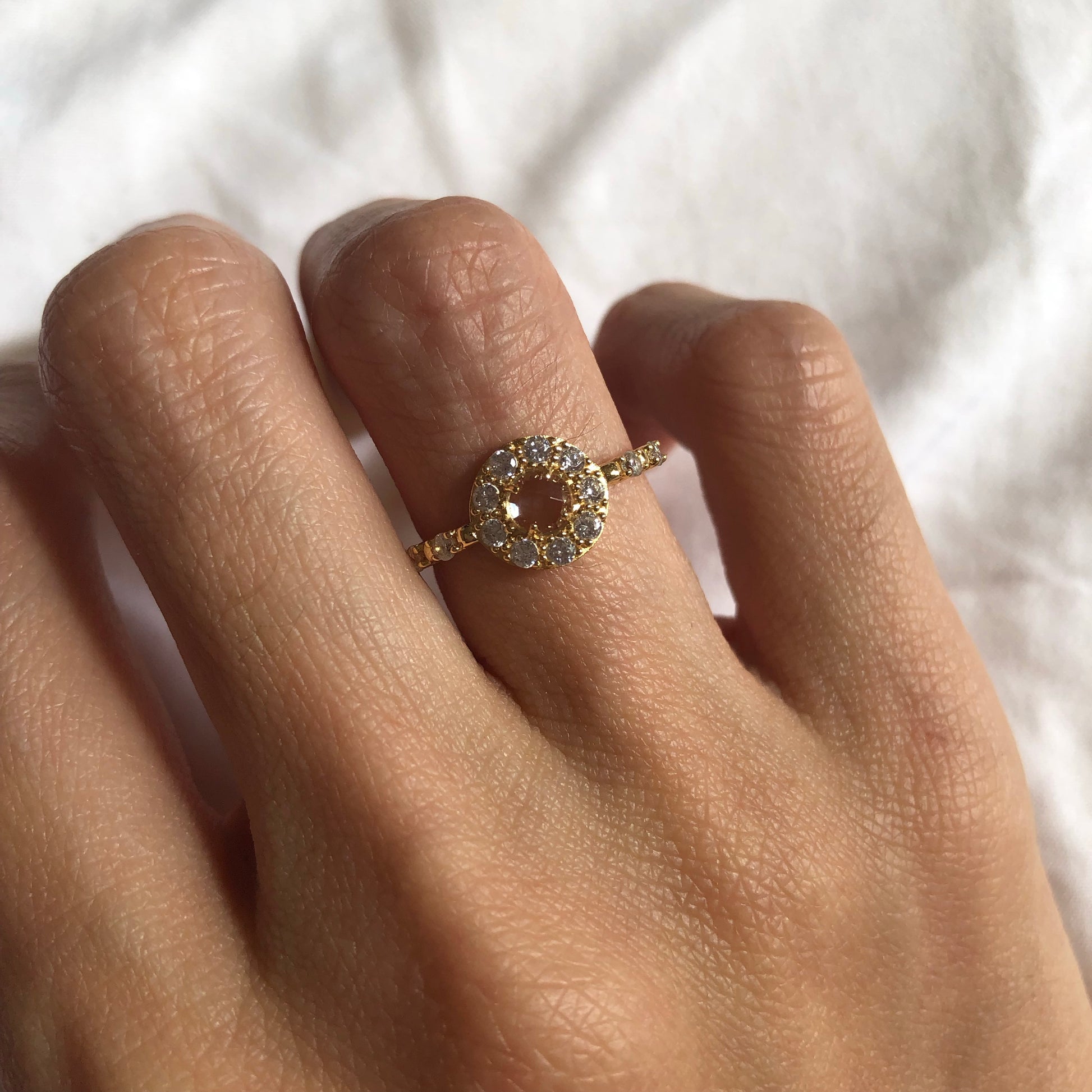 Topaz Mirror Ring