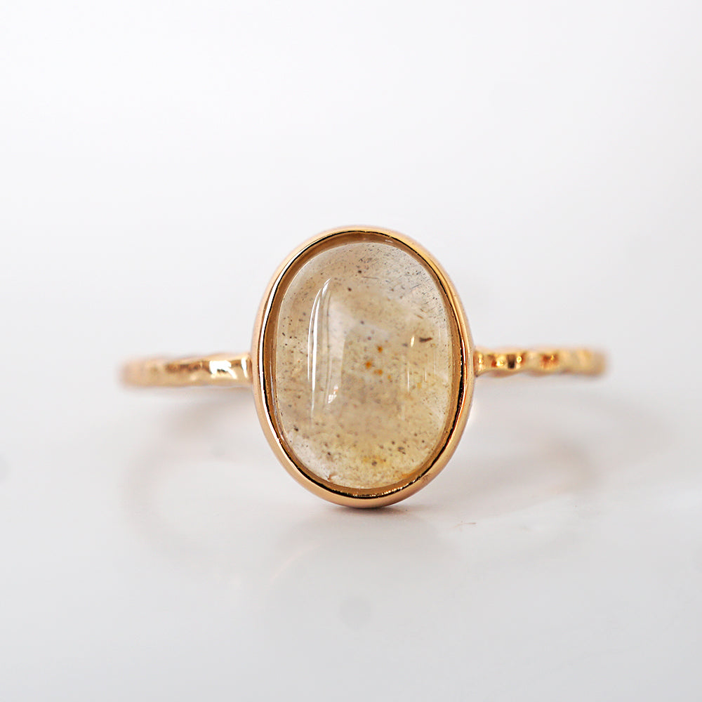 Labradorite Oval Ring