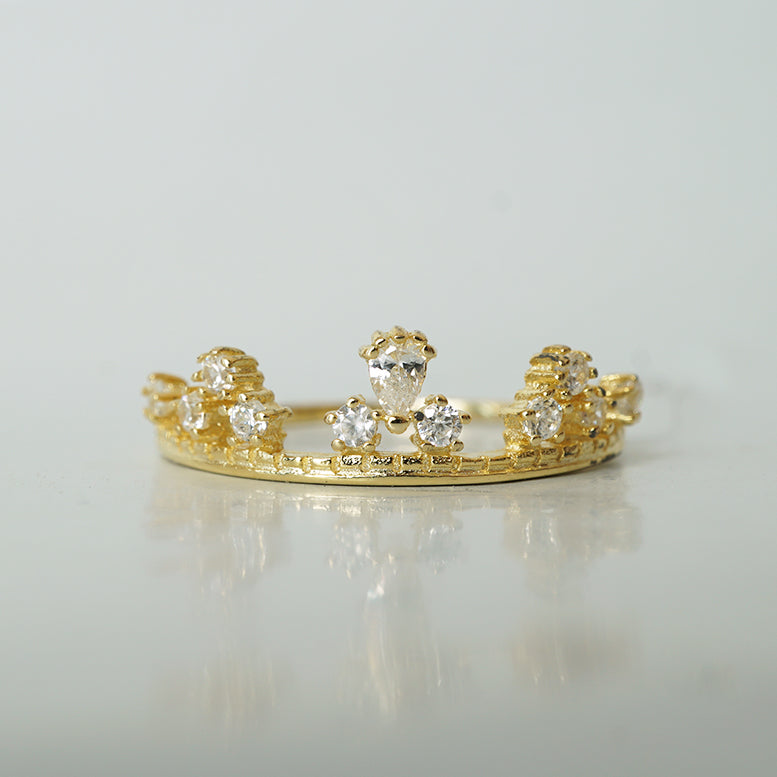 Lace Crown Ring