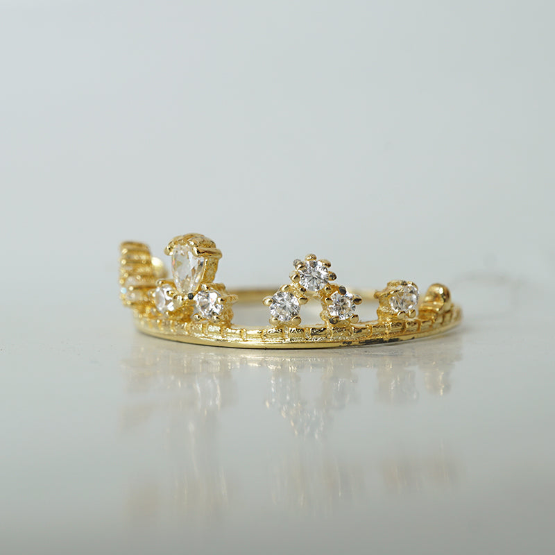 Lace Crown Ring