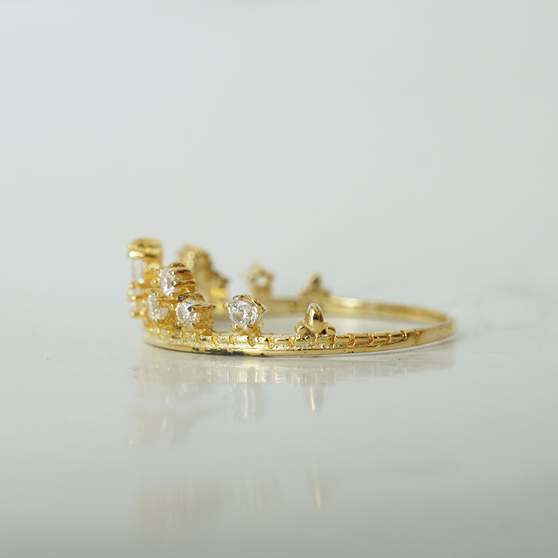 Lace Crown Ring