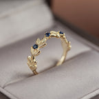 Wreath Sapphire Ring