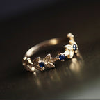 Wreath Sapphire Ring