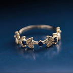 Wreath Sapphire Ring