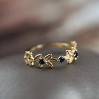 Wreath Sapphire Ring