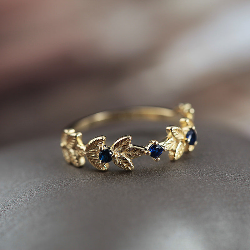 Wreath Sapphire Ring