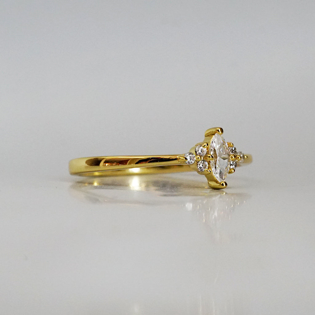 Dainty Marquise Ring