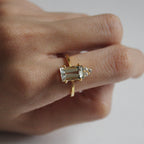 Mireya Green Amethyst Ring
