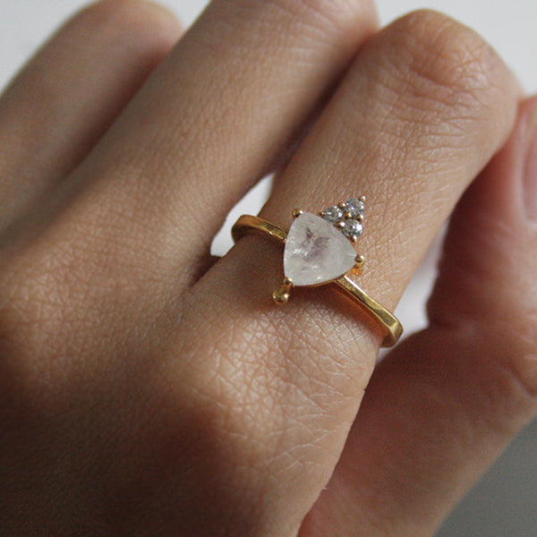 Valentina Moonstone Ring