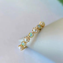 Load image into Gallery viewer, Dainty Fairy Opal Pearl Ring
