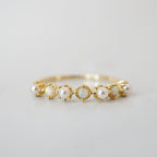 Dainty Fairy Opal Pearl Ring