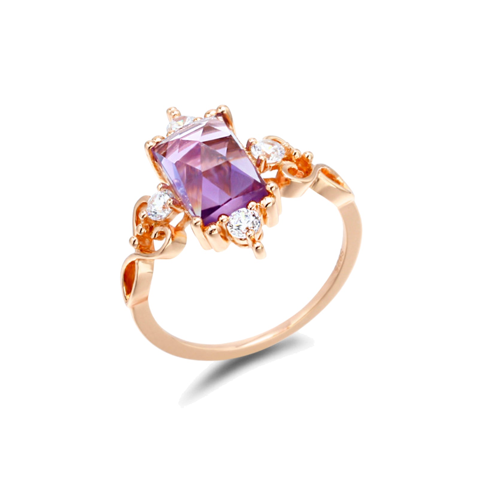 Cathedral Amethyst Ring