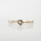 14kt Antionette Salt and Pepper Diamond Ring