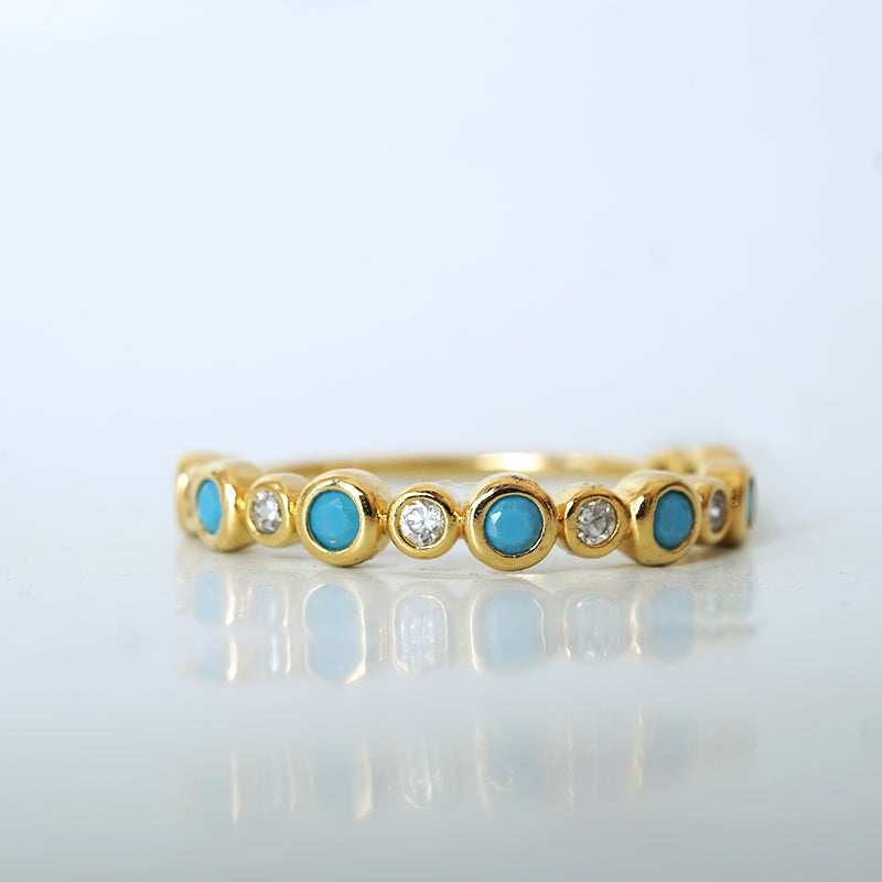 Turquoise Bezel Ring