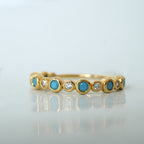 Turquoise Bezel Ring