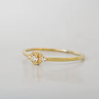 14kt Venetian Dainty Diamond Ring